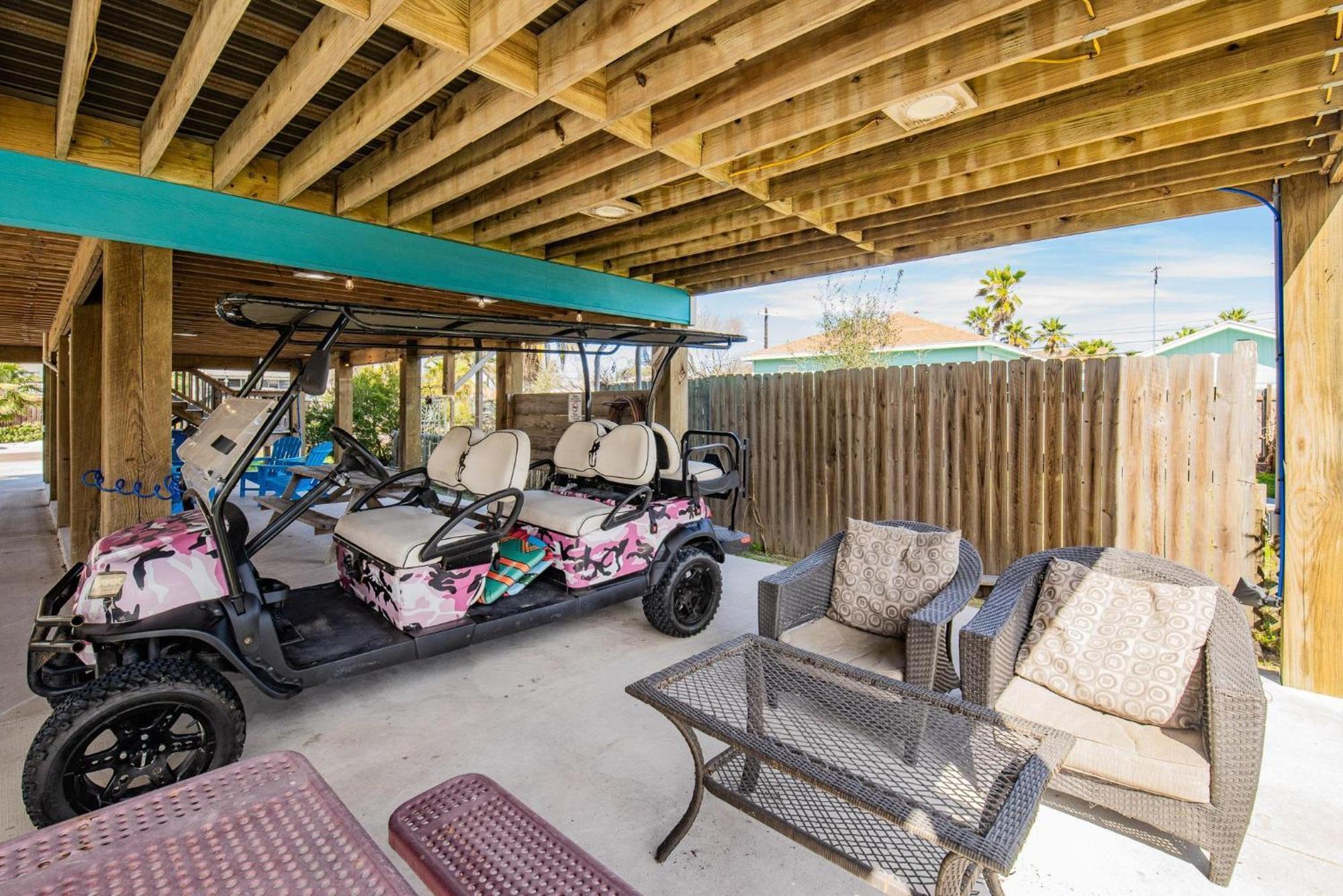 Casita Del Mar - Golf Cart Included Boat Parking Villa Port Aransas Exterior foto